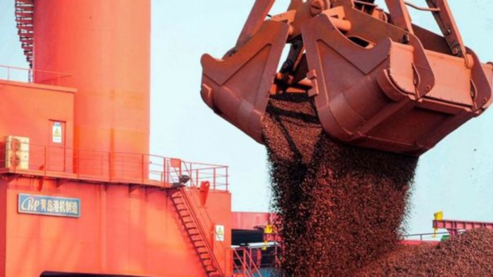 Exportações de minério de ferro para China crescem 19% em março. 