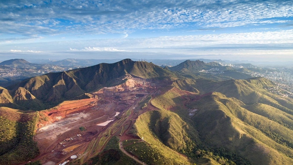 Panorama sobre o projeto de mineração na Serra do Curral